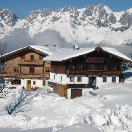 Hahnenkammblick Bauernhof Kitzbühel