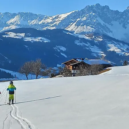 Bauernhof Hahnenkammblick